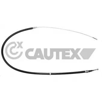 Tirette à câble, frein de stationnement CAUTEX 762611