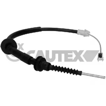 Tirette à câble, commande d'embrayage CAUTEX 762640