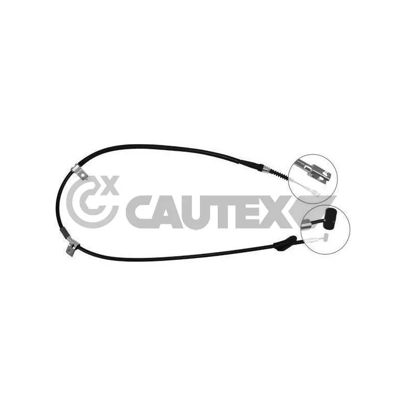 Tirette à câble, frein de stationnement CAUTEX 762654