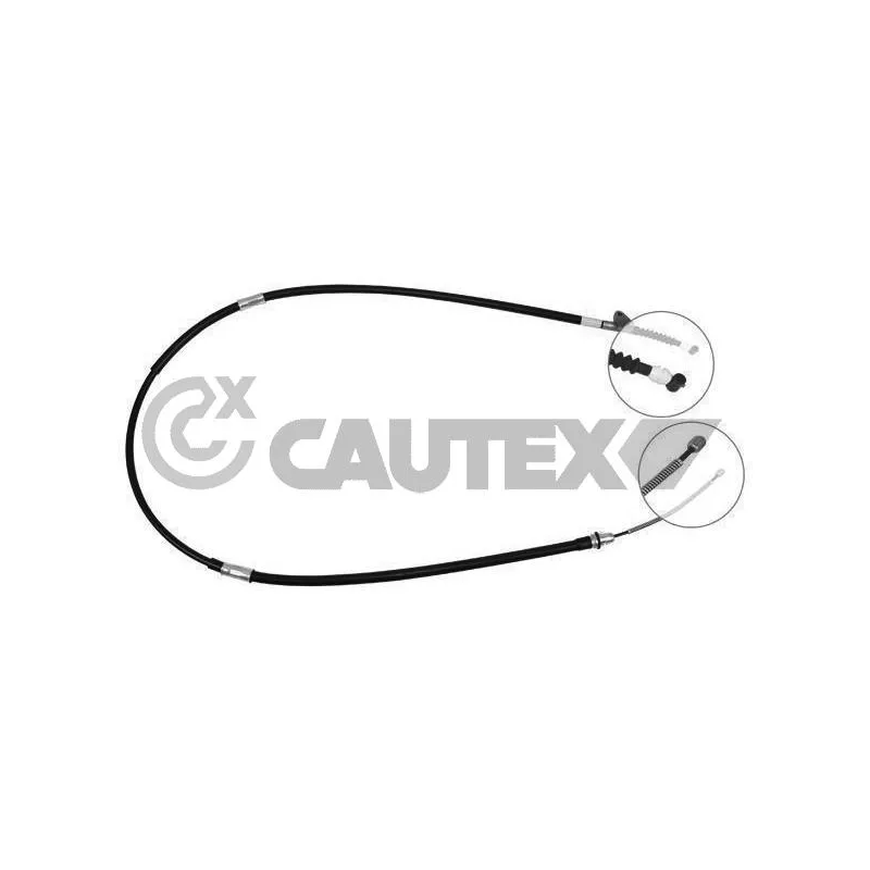 Tirette à câble, frein de stationnement CAUTEX 762747