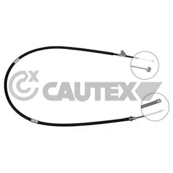 Tirette à câble, frein de stationnement CAUTEX 762748