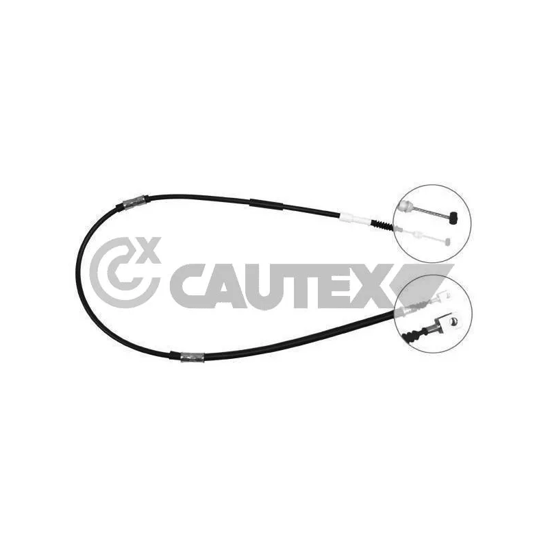 Tirette à câble, frein de stationnement CAUTEX 762771