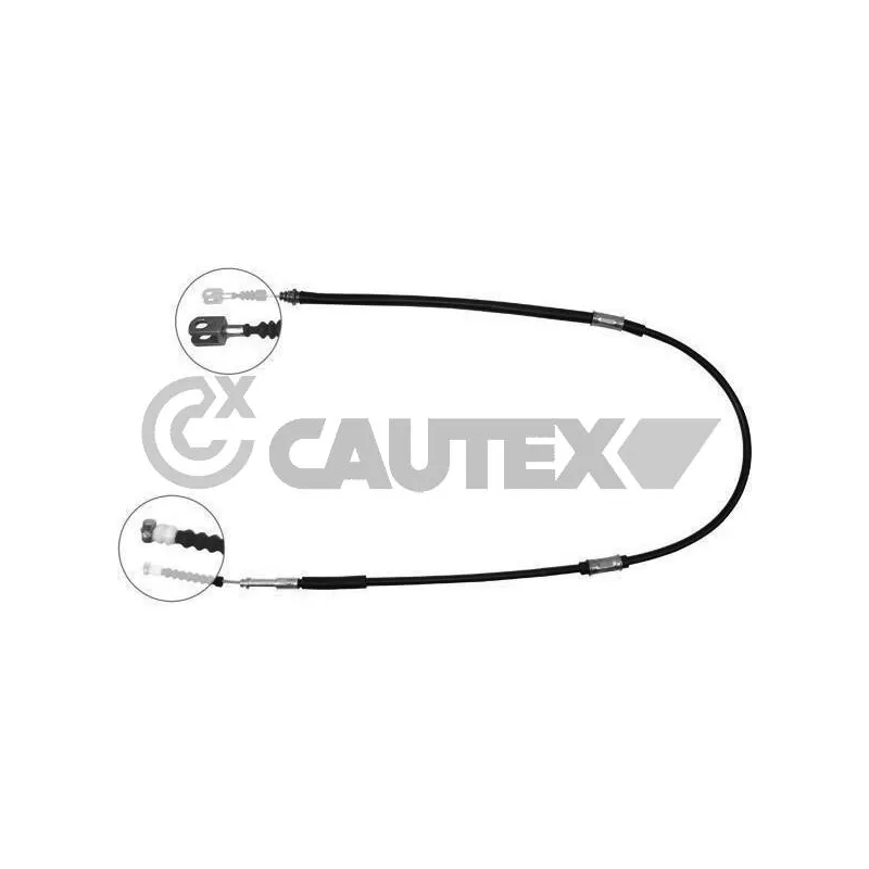 Tirette à câble, frein de stationnement CAUTEX 762772