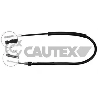 Tirette à câble, frein de stationnement CAUTEX 762779