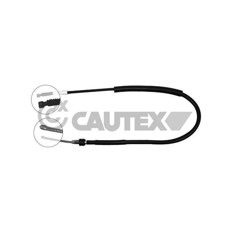 Tirette à câble, frein de stationnement CAUTEX 762779