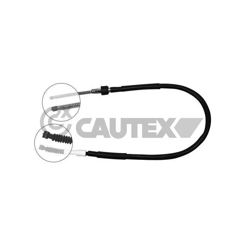 Tirette à câble, frein de stationnement CAUTEX 762780