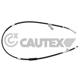 Tirette à câble, frein de stationnement CAUTEX 762800