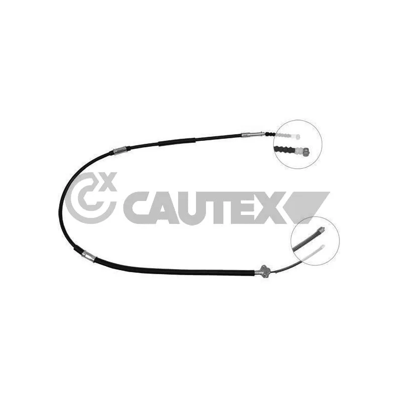 Tirette à câble, frein de stationnement CAUTEX 762818