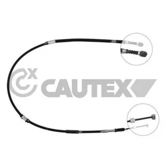 Tirette à câble, frein de stationnement CAUTEX 762822