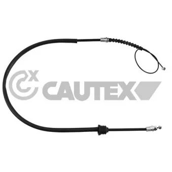 Tirette à câble, frein de stationnement CAUTEX