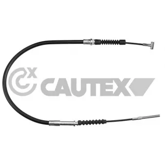 Tirette à câble, frein de stationnement CAUTEX 762826