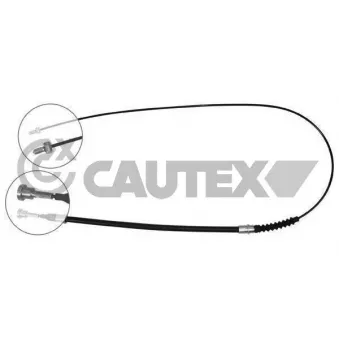 Tirette à câble, frein de stationnement CAUTEX 762848