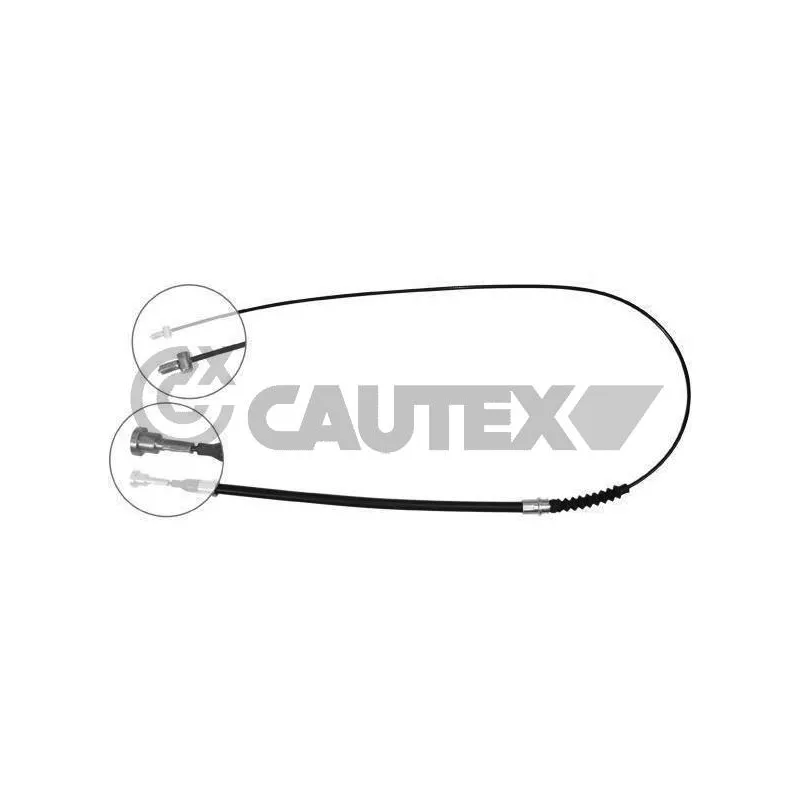 Tirette à câble, frein de stationnement CAUTEX 762848