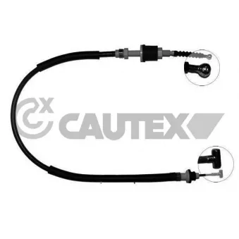 Tirette à câble, commande d'embrayage CAUTEX 762850