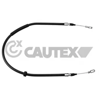 Tirette à câble, frein de stationnement CAUTEX 762867