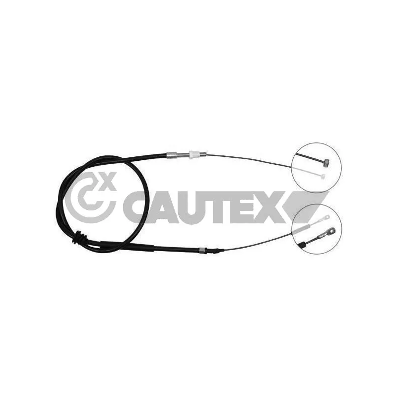 Tirette à câble, frein de stationnement CAUTEX 762873