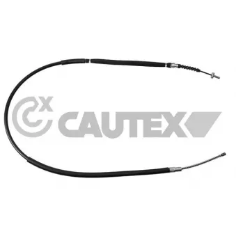 Tirette à câble, frein de stationnement CAUTEX 762875
