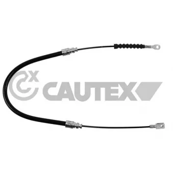 Tirette à câble, frein de stationnement CAUTEX 762894