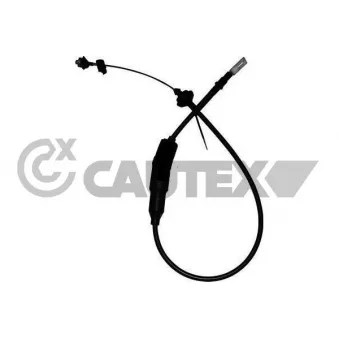 Tirette à câble, commande d'embrayage CAUTEX 762938