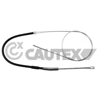 Tirette à câble, frein de stationnement CAUTEX 762988