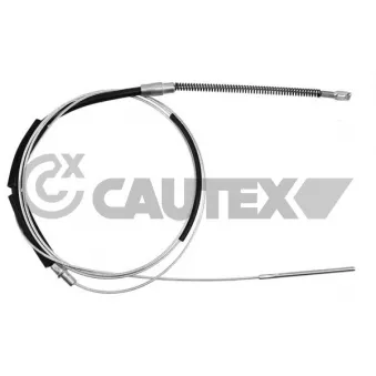 Tirette à câble, frein de stationnement CAUTEX 762997