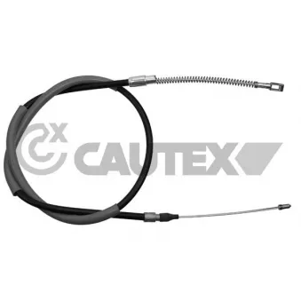 Tirette à câble, frein de stationnement CAUTEX 762998