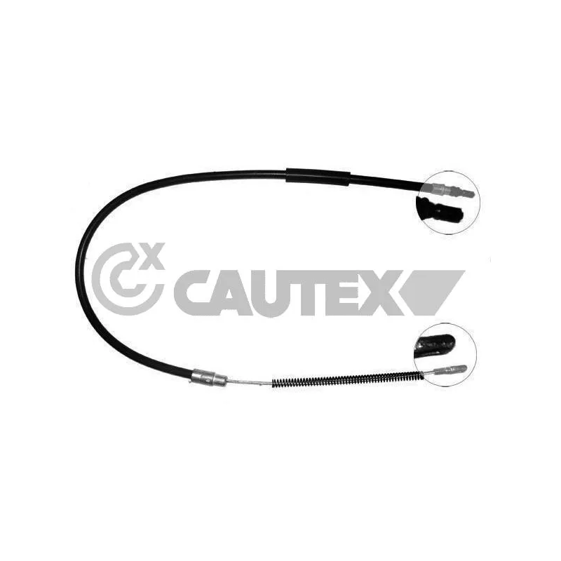 Tirette à câble, frein de stationnement CAUTEX 762999