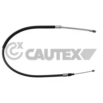 Tirette à câble, frein de stationnement CAUTEX 763001
