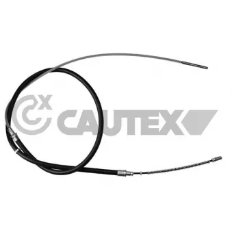 Tirette à câble, frein de stationnement CAUTEX 763020