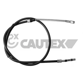 Tirette à câble, frein de stationnement CAUTEX 763023