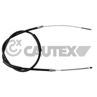 Tirette à câble, frein de stationnement CAUTEX 763027