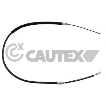 Tirette à câble, frein de stationnement CAUTEX 763031