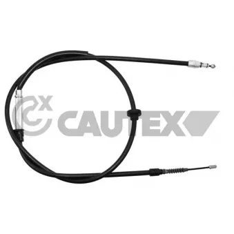 Tirette à câble, frein de stationnement CAUTEX 763039