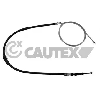 Tirette à câble, frein de stationnement CAUTEX 763051