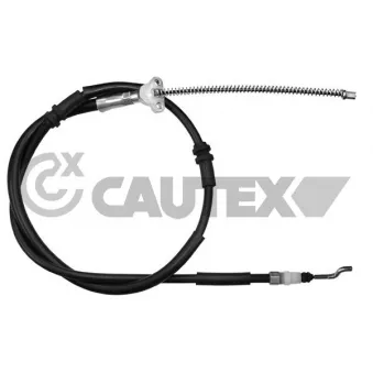 Tirette à câble, frein de stationnement CAUTEX 763052