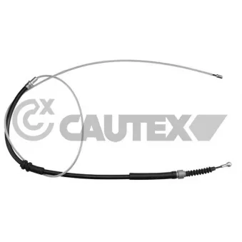 Tirette à câble, frein de stationnement CAUTEX 763055