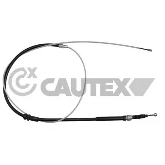 Tirette à câble, frein de stationnement CAUTEX 763057