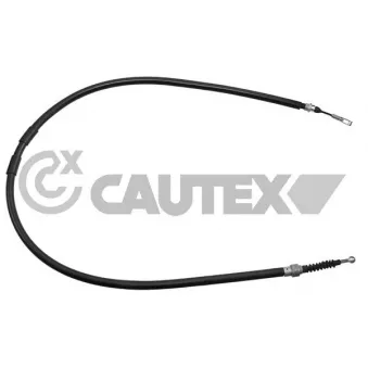 Tirette à câble, frein de stationnement CAUTEX 763061