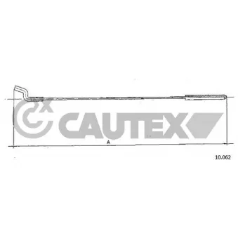 Câble d'accélération CAUTEX 763065