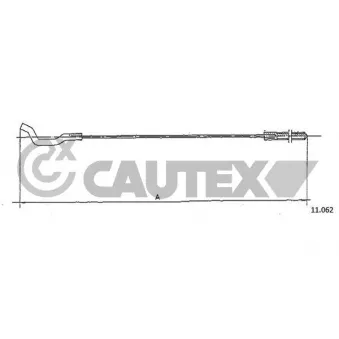 Câble d'accélération CAUTEX 763069