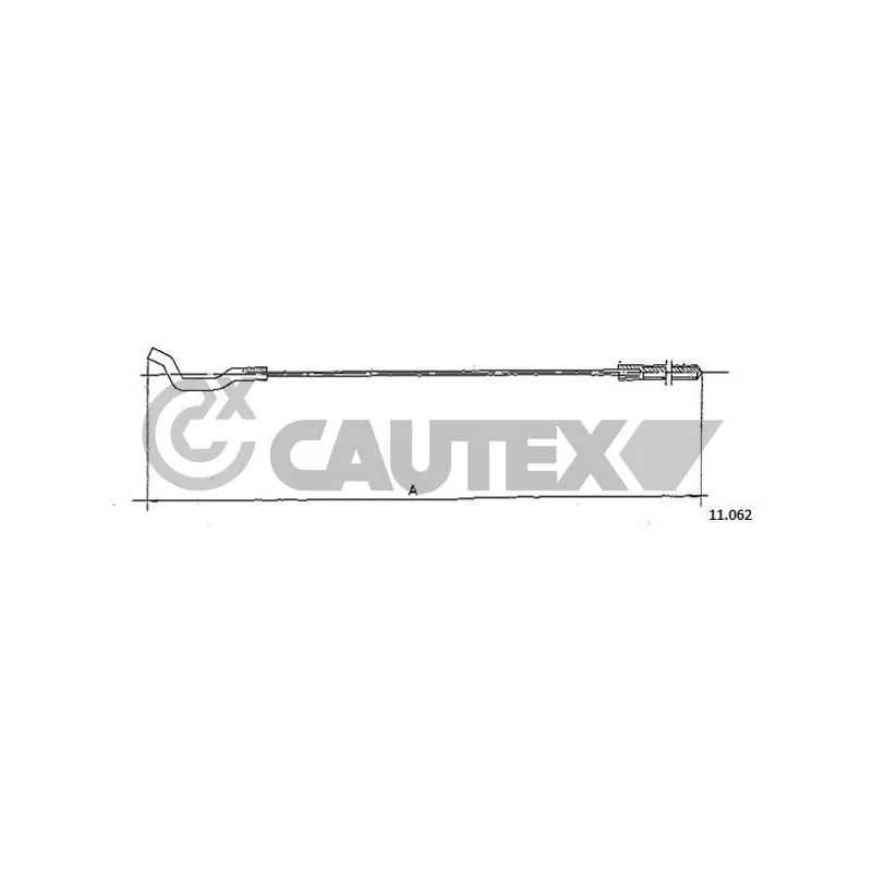 Câble d'accélération CAUTEX 763069
