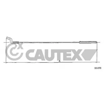 Câble d'accélération CAUTEX 763070