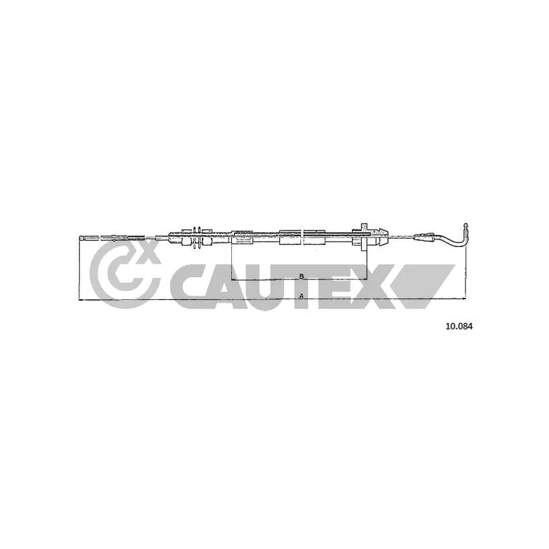 Câble d'accélération CAUTEX 763071