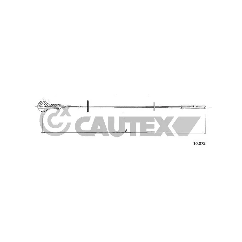 Câble d'accélération CAUTEX 763084