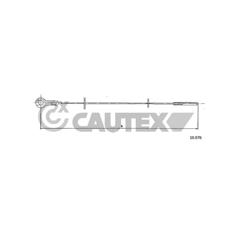 Câble d'accélération CAUTEX 763085