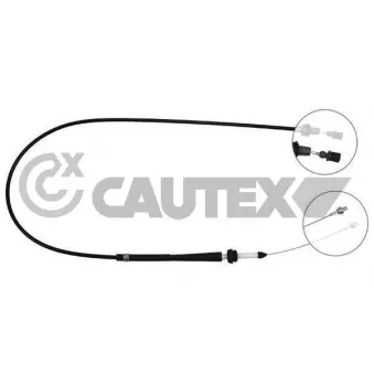 Câble d'accélération CAUTEX 763092