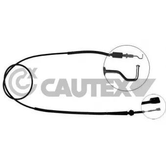 Câble d'accélération CAUTEX 763108