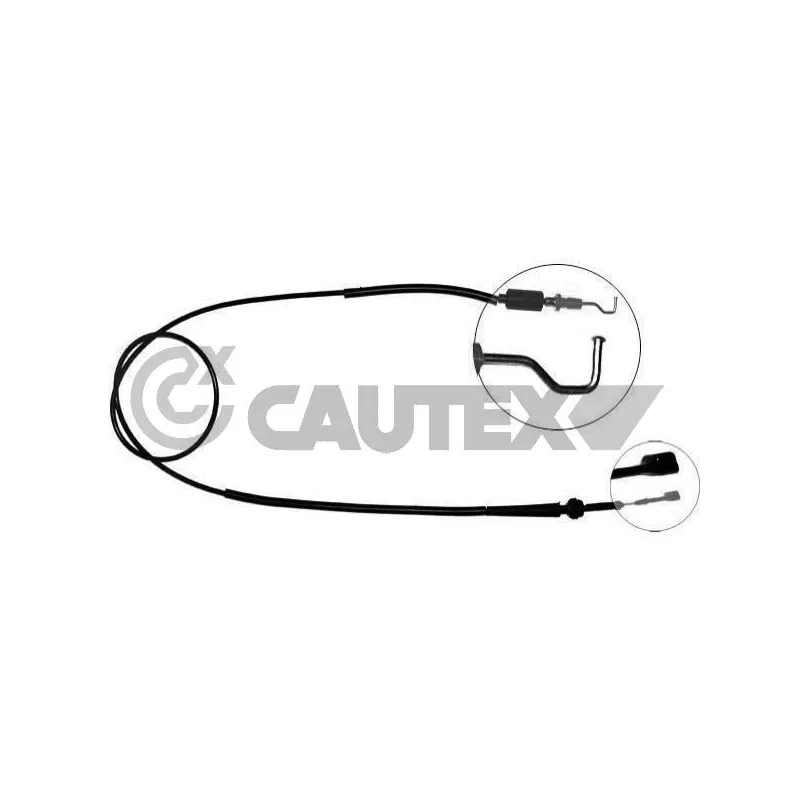 Câble d'accélération CAUTEX 763108