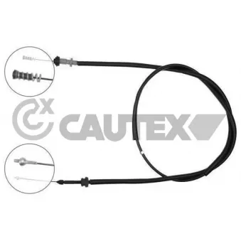 Câble d'accélération CAUTEX 763110