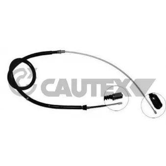 Câble d'accélération CAUTEX 763117